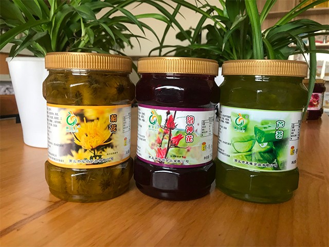 菊花花茶、洛神花花茶、蘆薈花茶